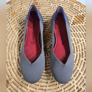 Rothy's The Flat Gray Houndstooth Ballet Flats 9